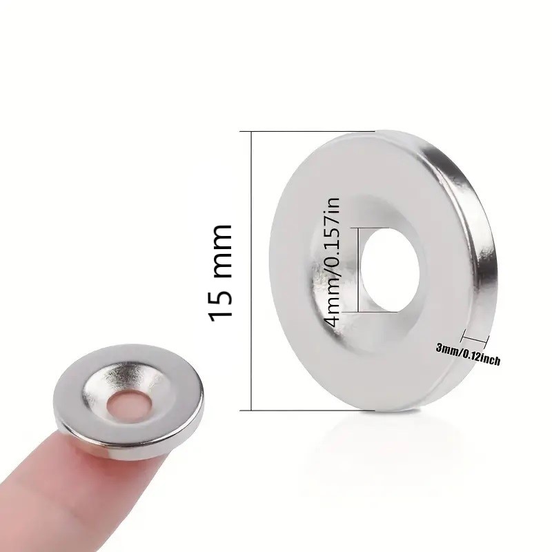 Imanes Neodimio 15x4x3mm Iman Super Fuerte Por Pack