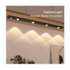 Lampara Led 40cm Iman Con Sensor, Recargable Closet Gabinete